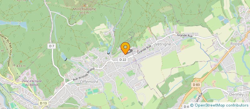 localisation de l'entreprise DES EYGRAS  VETRIGNE