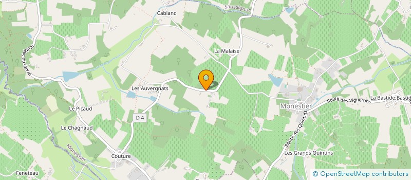 localisation de l'entreprise DES EYSSARDS à MONESTIER