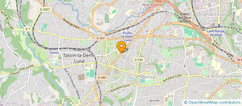 localisation de l'entreprise DES FAMILLES DE TASSIN LA DEMI LUNE à TASSIN-LA-DEMI-LUNE