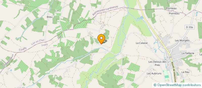 localisation de l'entreprise DES FELINS POUR DEMAIN à LYE