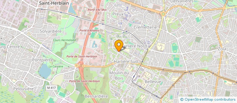localisation de l'entreprise DES FEMMES EN FIL à NANTES