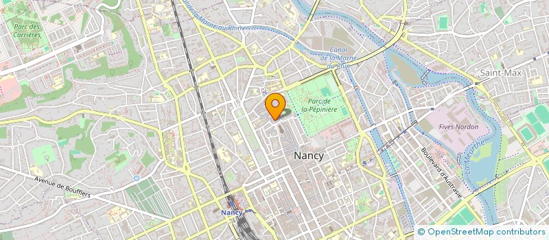 localisation de l'entreprise DES FEMMES POUR UN POLE à NANCY
