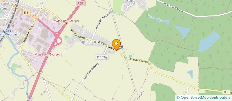 localisation de l'entreprise DES FIGUIERS  AGENCOURT