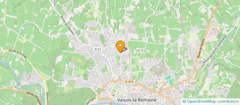 localisation de l'entreprise DES FILLES  VAISON-LA-ROMAINE