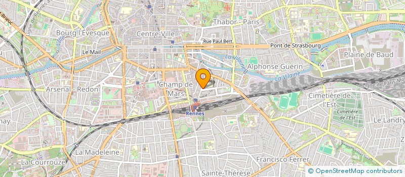 localisation de l'entreprise DES FILMS C'EST TOUT  RENNES