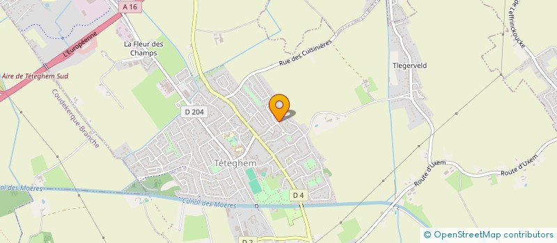 localisation de l'entreprise DES FILS ET DES IDEES  TETEGHEM-COUDEKERQUE-VILLAGE
