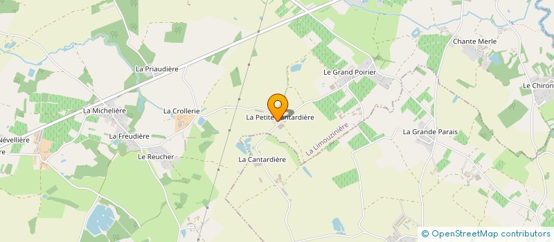 localisation de l'entreprise DES FLEURS à LA LIMOUZINIERE