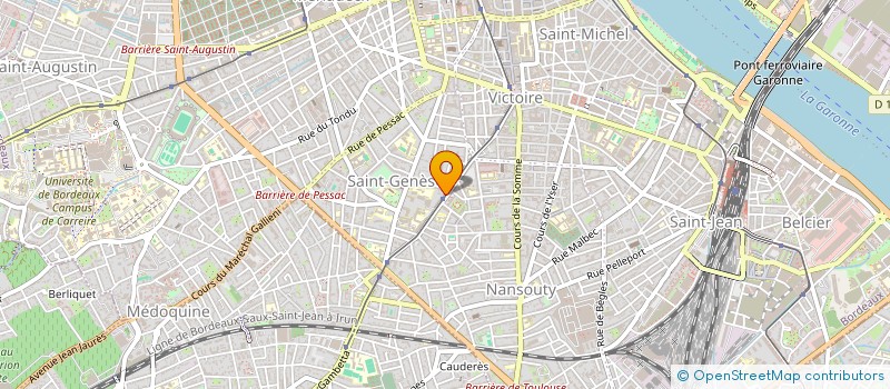 localisation de l'entreprise DES FLEURS EN VILLE à BORDEAUX