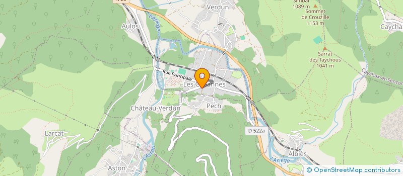 localisation de l'entreprise DES FONTAINES ORGANISATION à LES CABANNES