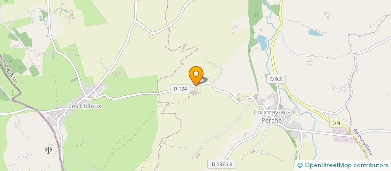 localisation de l'entreprise DES FOSSES à AUTHON-DU-PERCHE