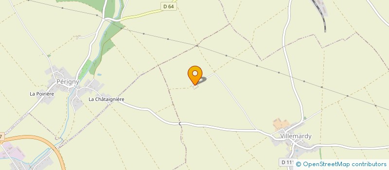 localisation de l'entreprise DES FOUGERETS  VILLEMARDY