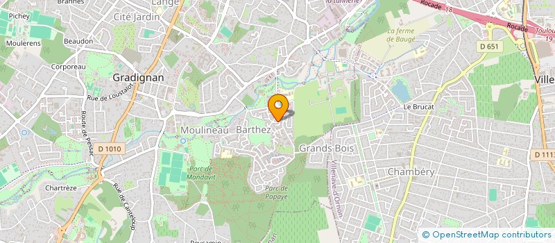 localisation de l'entreprise DES FOURMIS DANS LE COMPTEUR  GRADIGNAN