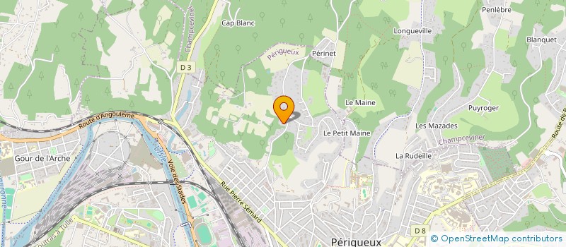 localisation de l'entreprise DES FOURMIS DANS LES PATTES à PERIGUEUX