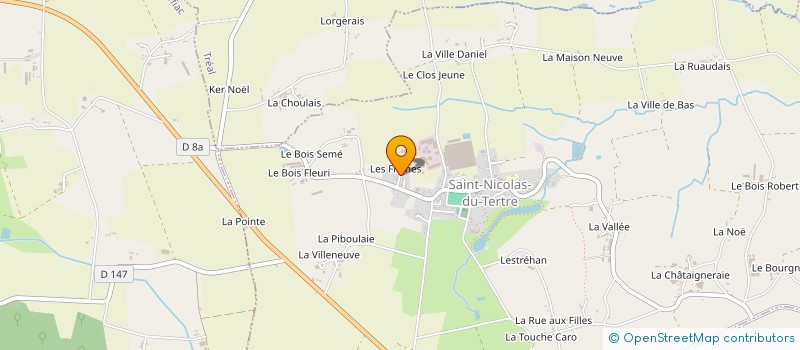 localisation de l'entreprise DES FRICHES  SAINT-NICOLAS-DU-TERTRE