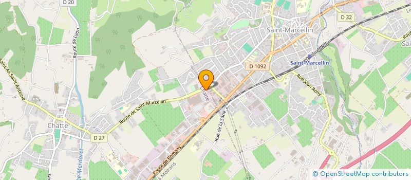 localisation de l'entreprise DES GAMEUX  CHATTE