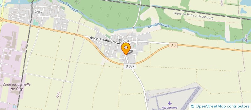 localisation de l'entreprise DES GARMANCES  PLIVOT