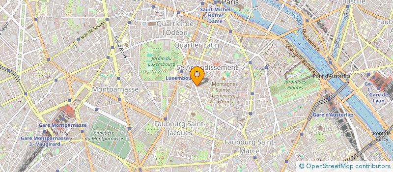 localisation de l'entreprise DES GARS DES OS SARL  PARIS