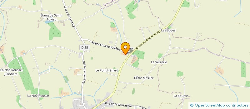 localisation de l'entreprise DES GENETAIS à PASSAIS VILLAGES