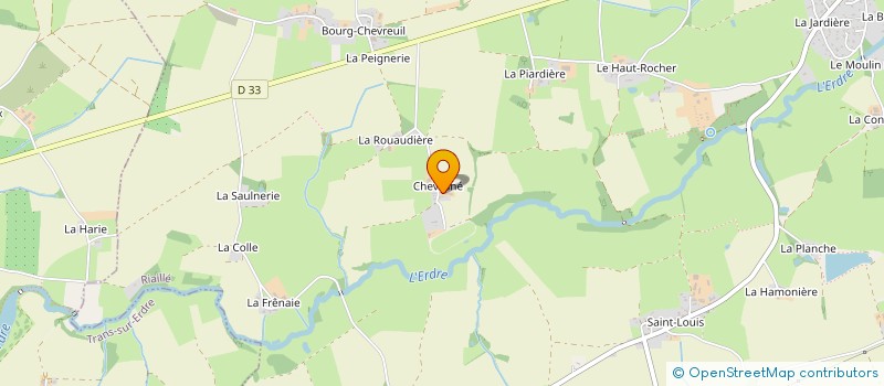 localisation de l'entreprise DES GENETS à RIAILLE