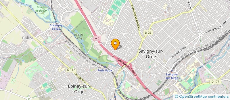 localisation de l'entreprise DES GENEXPERTS à SAVIGNY-SUR-ORGE