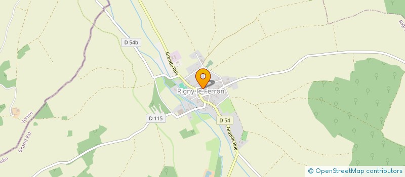 localisation de l'entreprise DES GENS BONS DE RIGNY  RIGNY-LE-FERRON