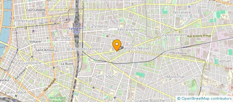 localisation de l'entreprise DES GENS NORMALES  LYON