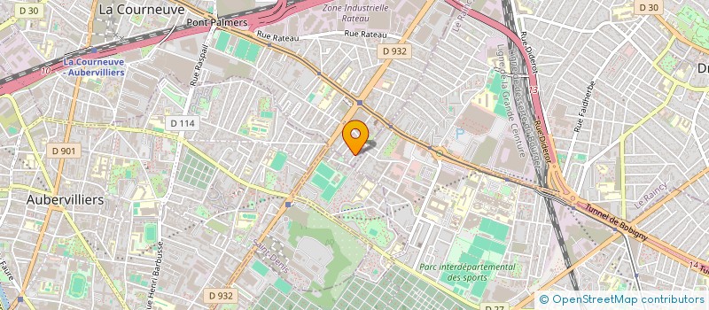 localisation de l'entreprise DES GENS PAS TRES TRES MARRANTS à LA COURNEUVE