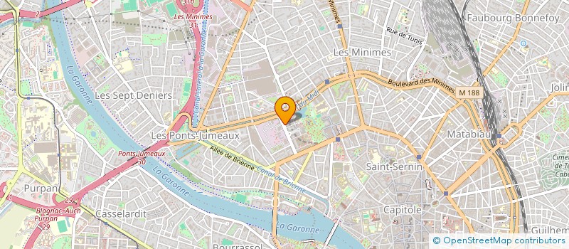 localisation de l'entreprise DES GOELANDS à TOULOUSE