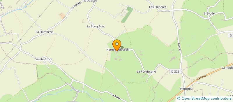 localisation de l'entreprise DES GOSSELINS à TEURTHEVILLE-BOCAGE