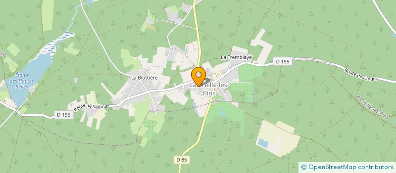 localisation de l'entreprise DES GRANDS CHAMPS à NOYANT-VILLAGES