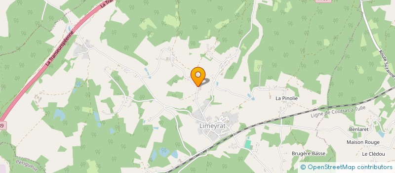 localisation de l'entreprise DES GRANDS CHAMPS  LIMEYRAT