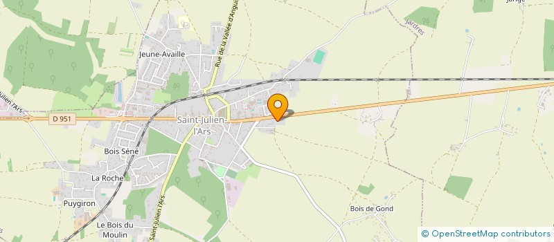localisation de l'entreprise DES GRANDS GENETS à SAINT-JULIEN-L'ARS