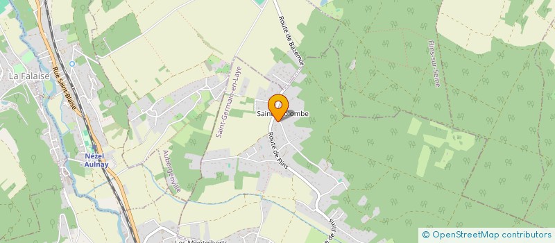 localisation de l'entreprise DES GRANDS JARDINS  BAZEMONT