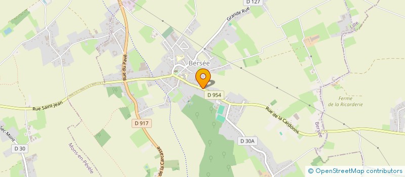 localisation de l'entreprise DES GRANGES BOISEES  COMMENTRY