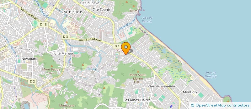 localisation de l'entreprise DES GRIFF'MOD SARL  MATOURY