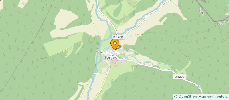 localisation de l'entreprise DES GROGNOTS  LE MEIX