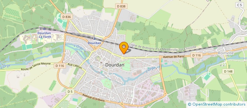 localisation de l'entreprise DES GUILIS POUR ROMAN à DOURDAN