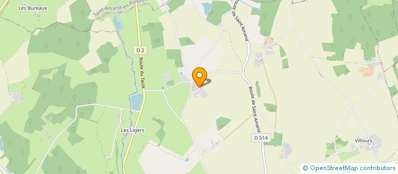 localisation de l'entreprise DES GUIMARDS  BITRY