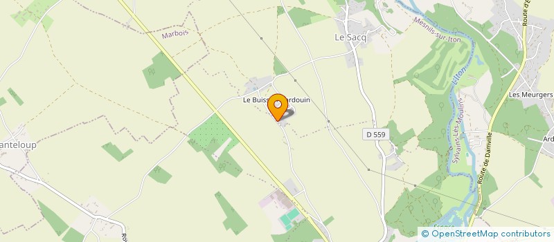 localisation de l'entreprise DES GUIS  MESNILS-SUR-ITON