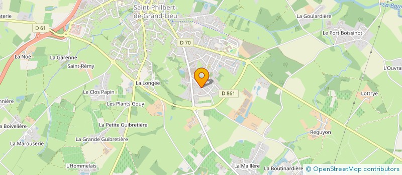 localisation de l'entreprise DES H  SAINT-PHILBERT-DE-GRAND-LIEU