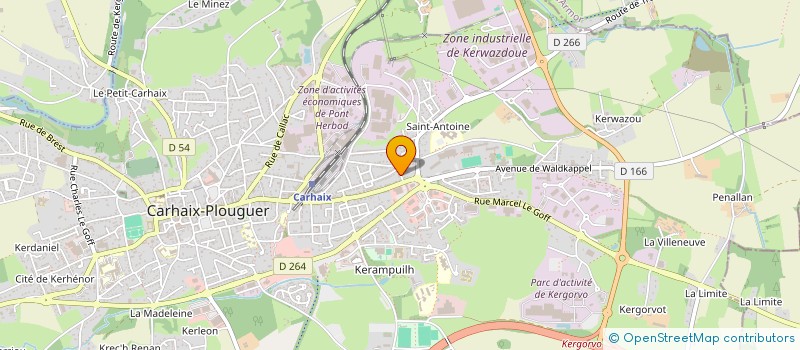 localisation de l'entreprise DES HAMEAUX DIL à PLOEMEUR