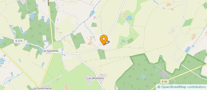 localisation de l'entreprise DES HAUTES RICHES  BEAUPREAU-EN-MAUGES