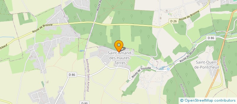 localisation de l'entreprise DES HAUTES SAISONS  AMFREVILLE-SAINT-AMAND