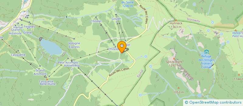 localisation de l'entreprise DES HAUTES VOSGES  LA BRESSE