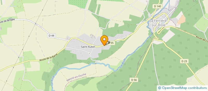 localisation de l'entreprise DES HAUTS CHENES à MESNIL-EN-OUCHE