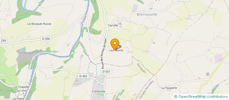 localisation de l'entreprise DES HIRONDELLES à SAINT-AMAND-VILLAGES