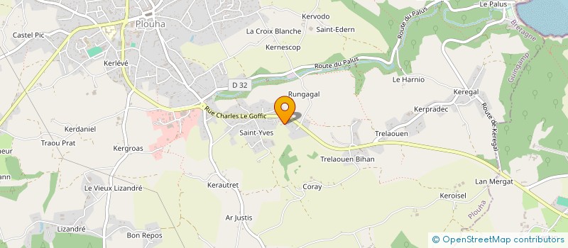 localisation de l'entreprise DES HIRONDELLES  PLOUHA