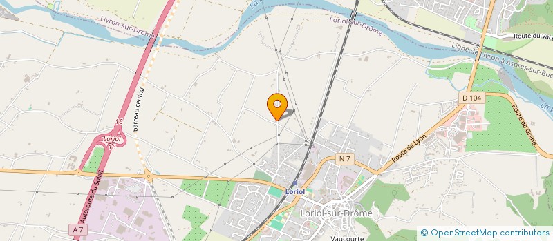 localisation de l'entreprise DES HISTOIRES A RACONTER  LORIOL SUR DROME