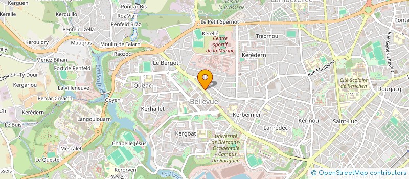 localisation de l'entreprise DES HISTOIRES PLEIN LE VERRE à BREST