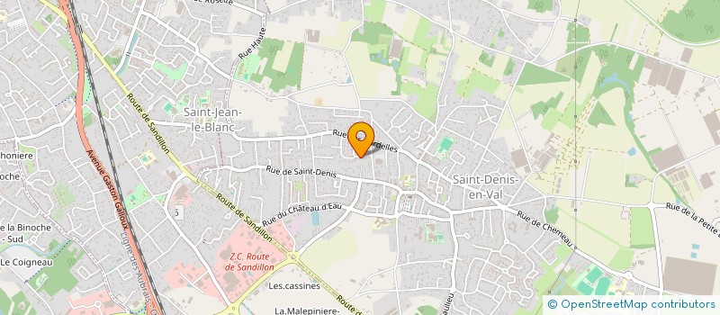 localisation de l'entreprise DES HOMMES QUI PORTENT ET DES FEMMES QUI TIENNENT à SAINT-DENIS-EN-VAL